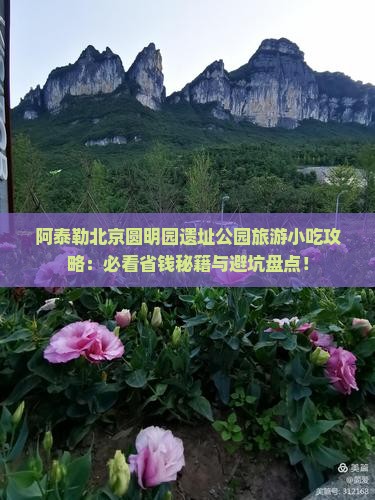 阿泰勒到北京圆明园遗址公园旅游小吃