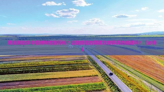 恩施到北京中国国家博物馆旅行社