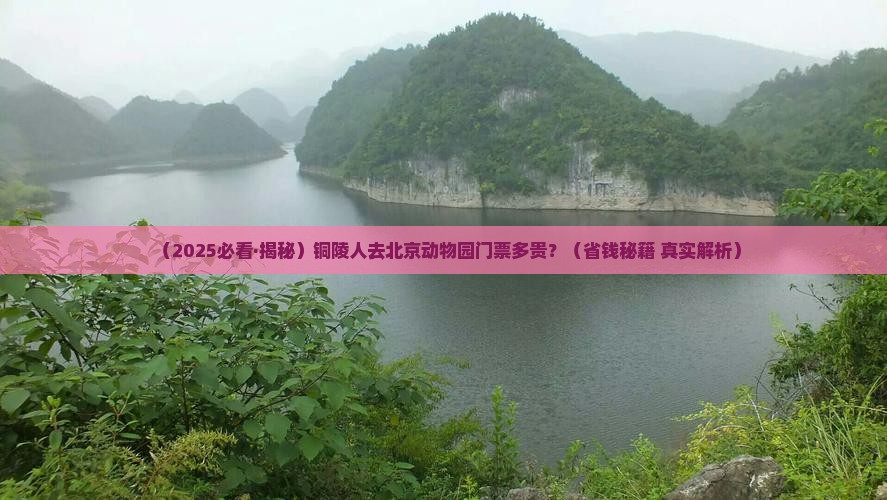 铜陵到北京动物园门票