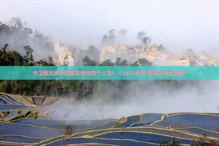 中卫到北京中国国家博物馆个人游
