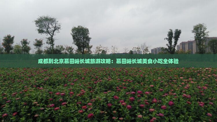 成都到北京慕田峪长城旅游小吃