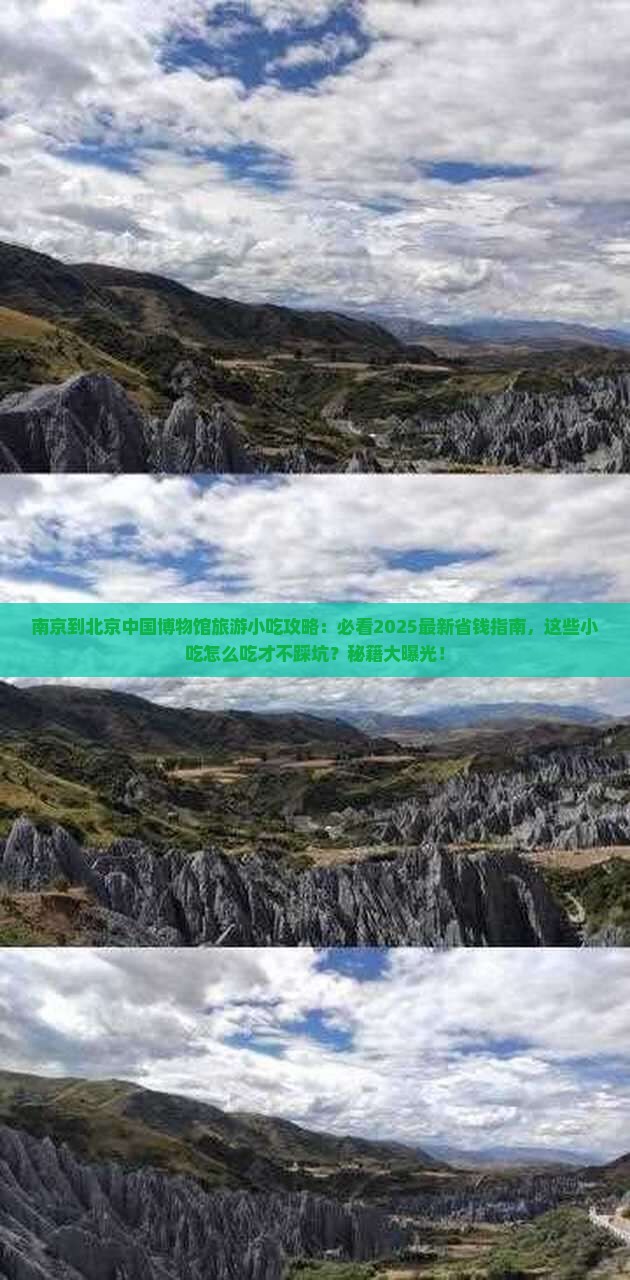 南京到北京中国国家博物馆旅游小吃