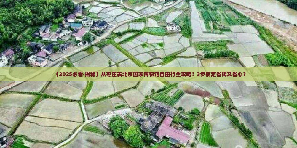枣庄去北京中国国家博物馆自由团