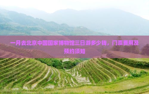 一月去北京中国国家博物馆三日游
