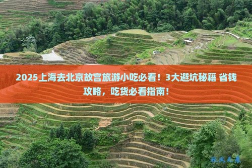 上海去北京故宫博物院旅游小吃