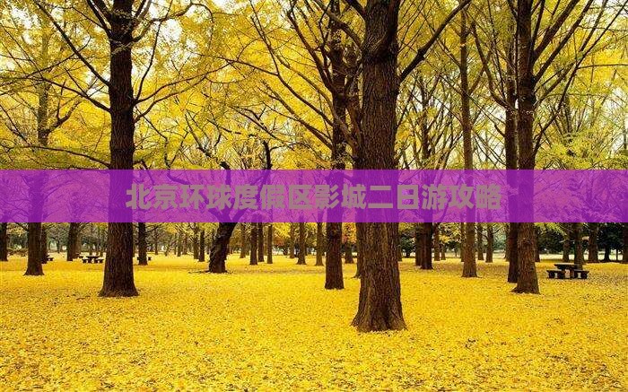 天门去北京环球度假区二日游