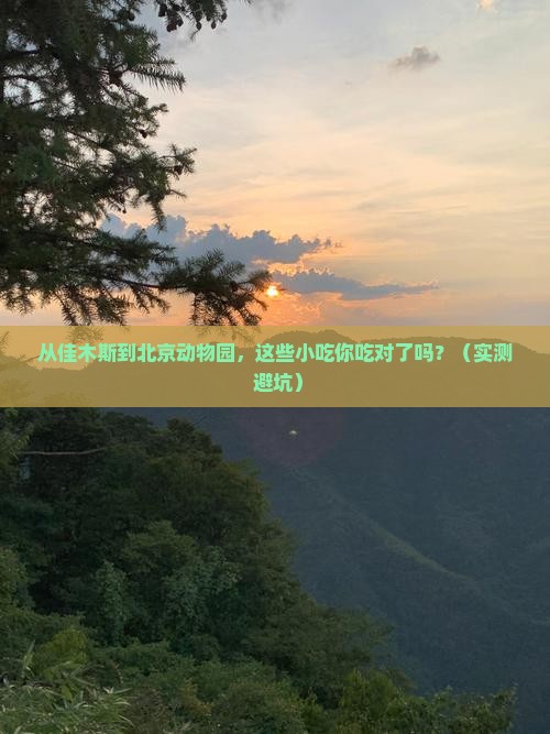 佳木斯去北京动物园旅游小吃