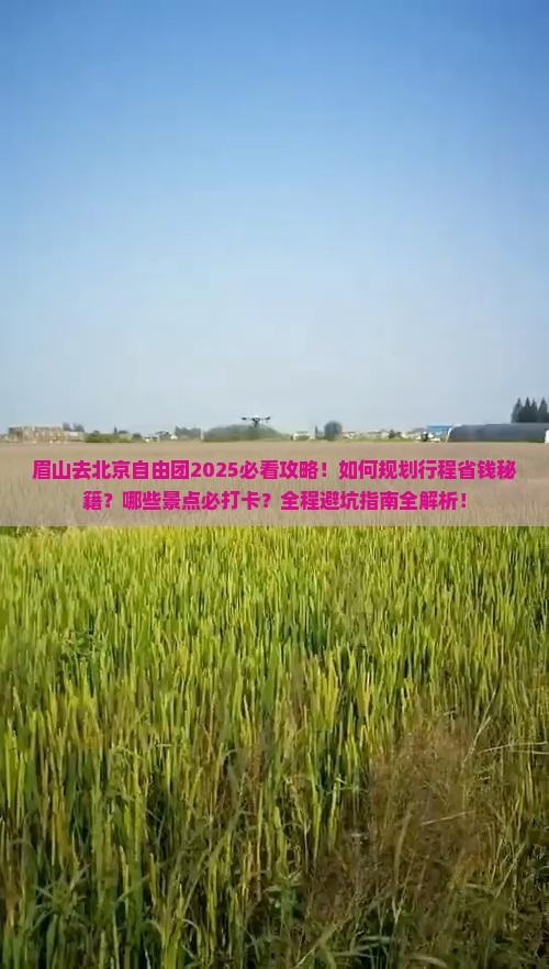 眉山去北京自由团
