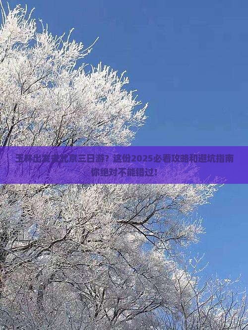 玉林去北京三日游