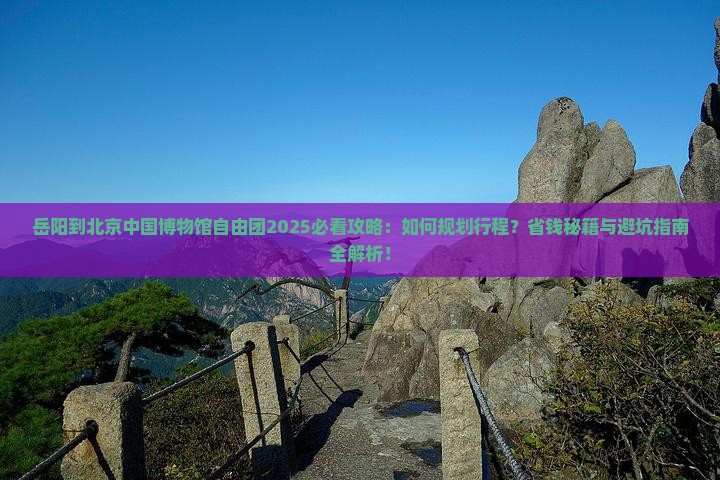 岳阳到北京中国国家博物馆自由团