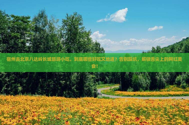 宿州去北京八达岭长城旅游小吃