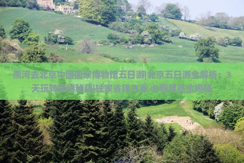 黑河去北京中国国家博物馆五日游