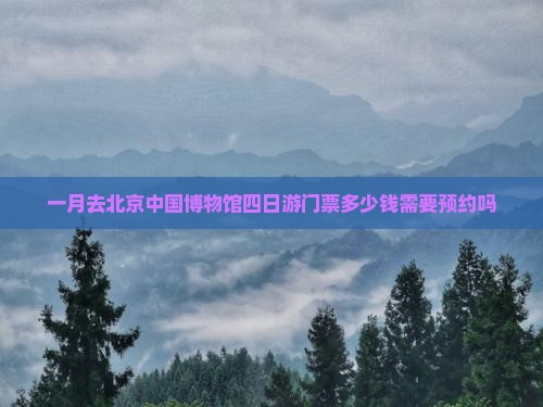 一月去北京中国国家博物馆四日游