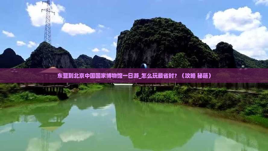 东营到北京中国国家博物馆一日游