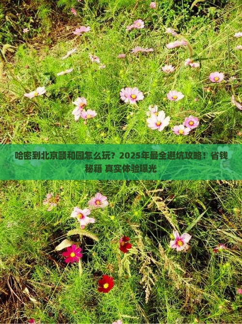 哈密到北京颐和园旅行社