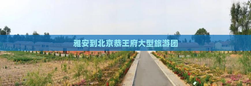 雅安到北京恭王府大型旅游团