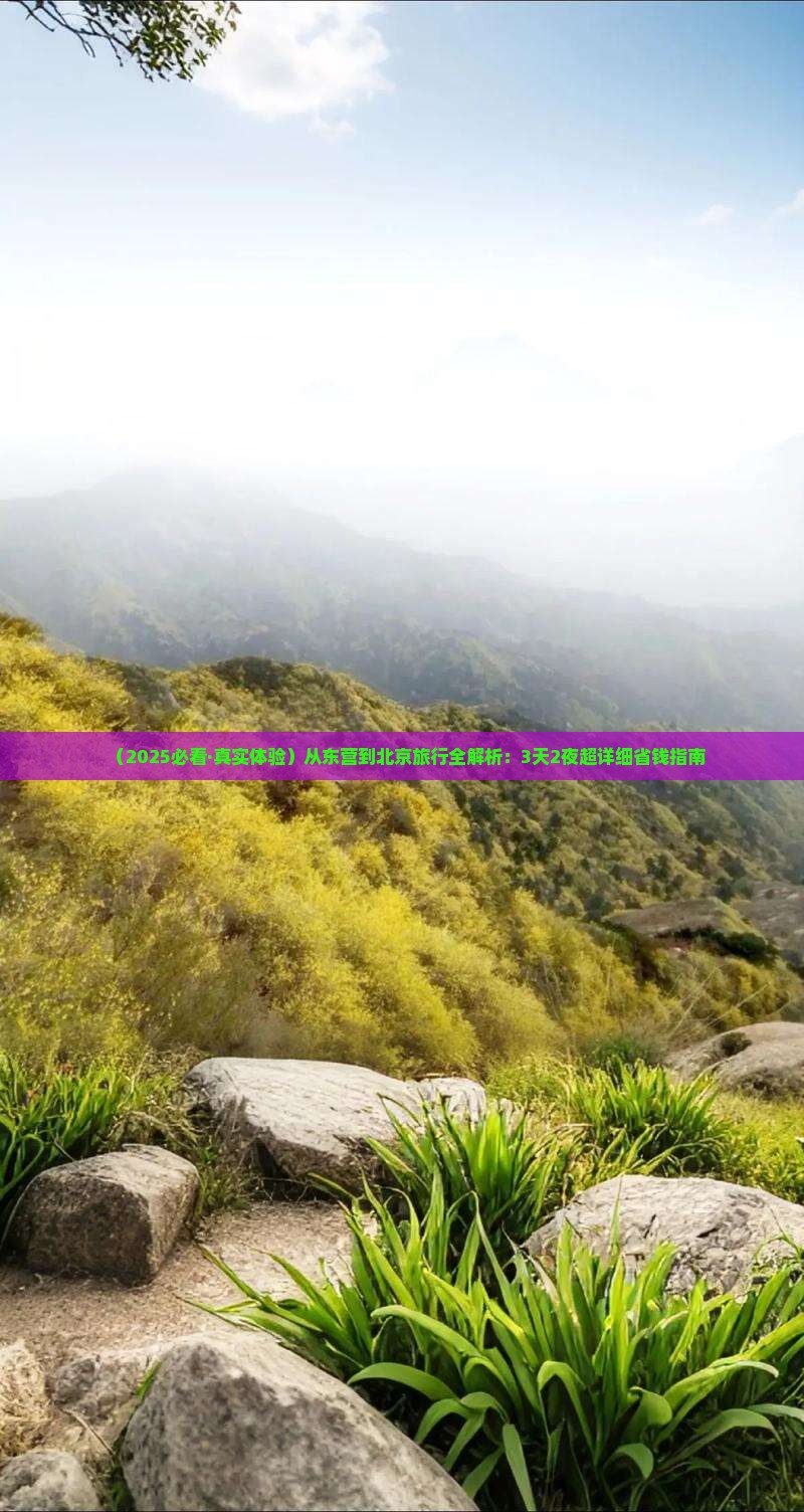 东营到北京攻略