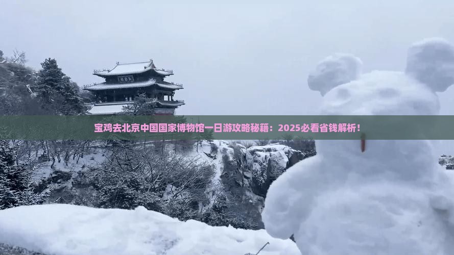 宝鸡去北京中国国家博物馆一日游