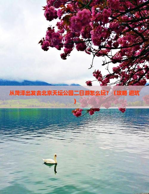 菏泽去北京天坛公园二日游