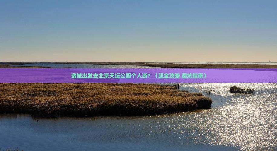 诸城到北京天坛公园个人游