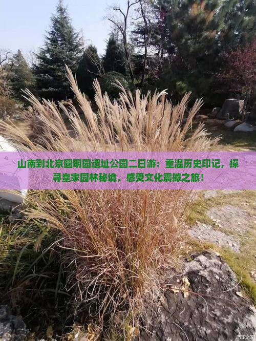 山南到北京圆明园遗址公园二日游