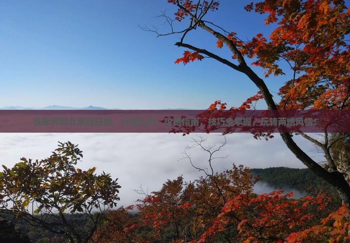 张家界到北京四日游