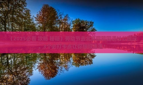 劳动节到北京圆明园遗址公园哪里玩