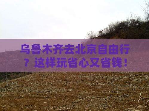 乌鲁木齐去北京自由行