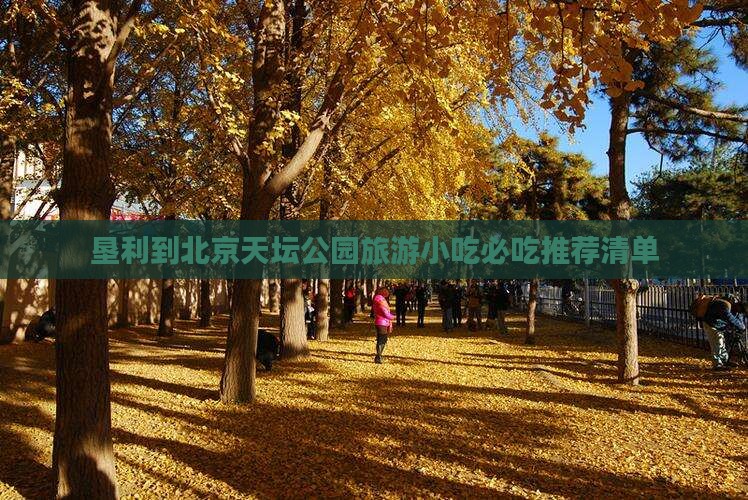 垦利到北京天坛公园旅游小吃