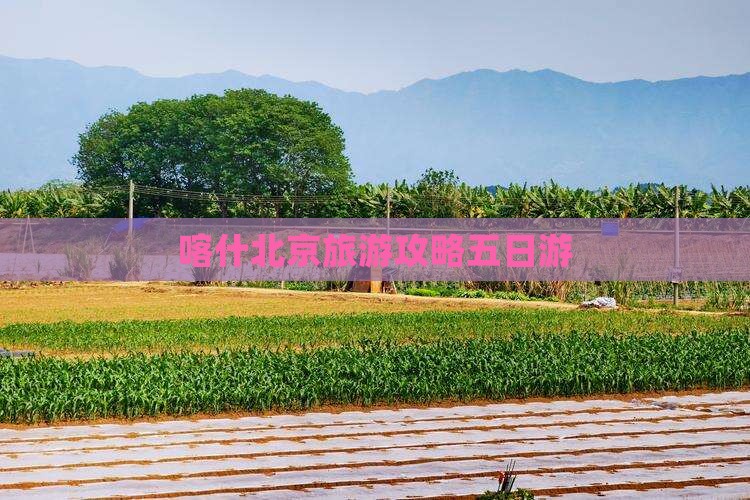 喀什去北京五日游