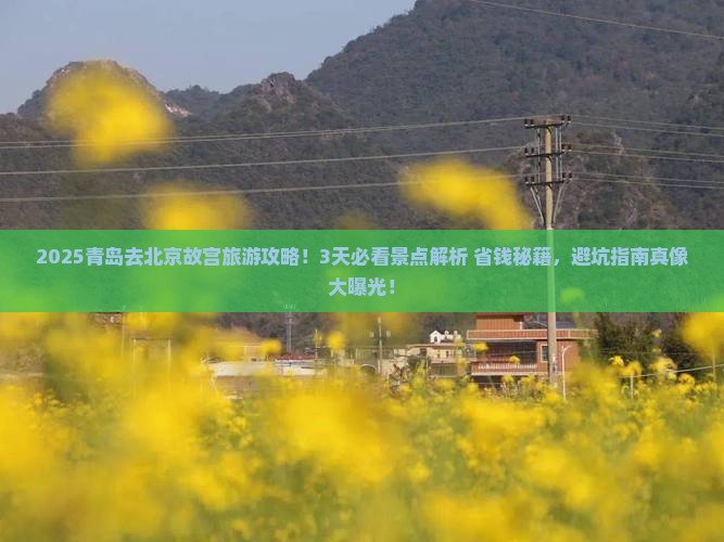 青岛去北京故宫博物院旅游
