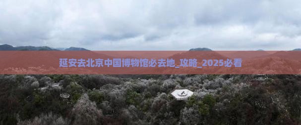 延安去北京中国国家博物馆必去地