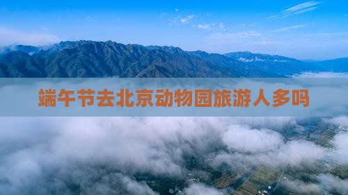 端午节去北京动物园旅游