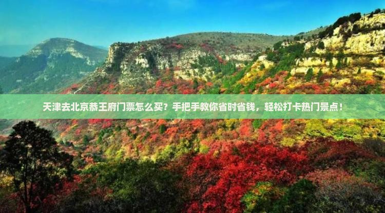 天津去北京恭王府门票