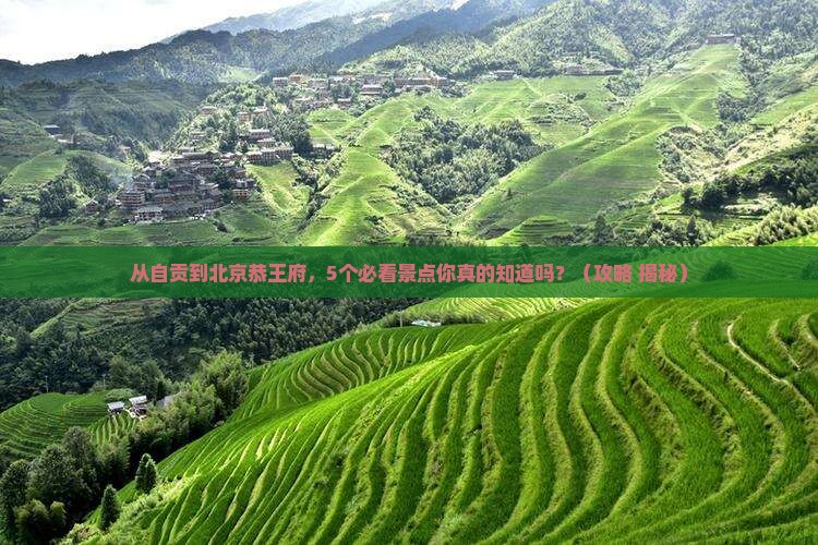 自贡去北京恭王府景点