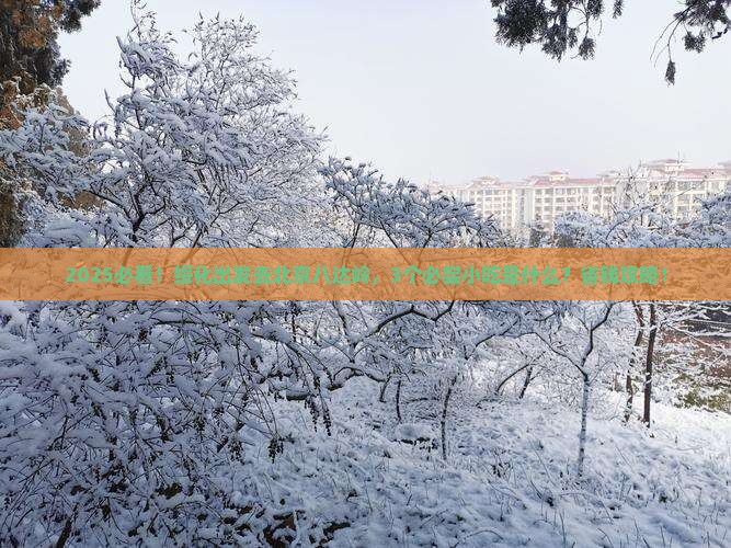 绥化到北京八达岭长城旅游小吃