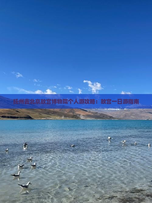 抚州去北京故宫博物院个人游