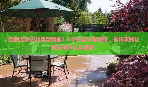 合肥去北京动物园旅游小吃