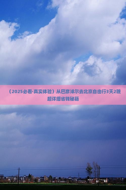 巴彦倬尔去北京自由团