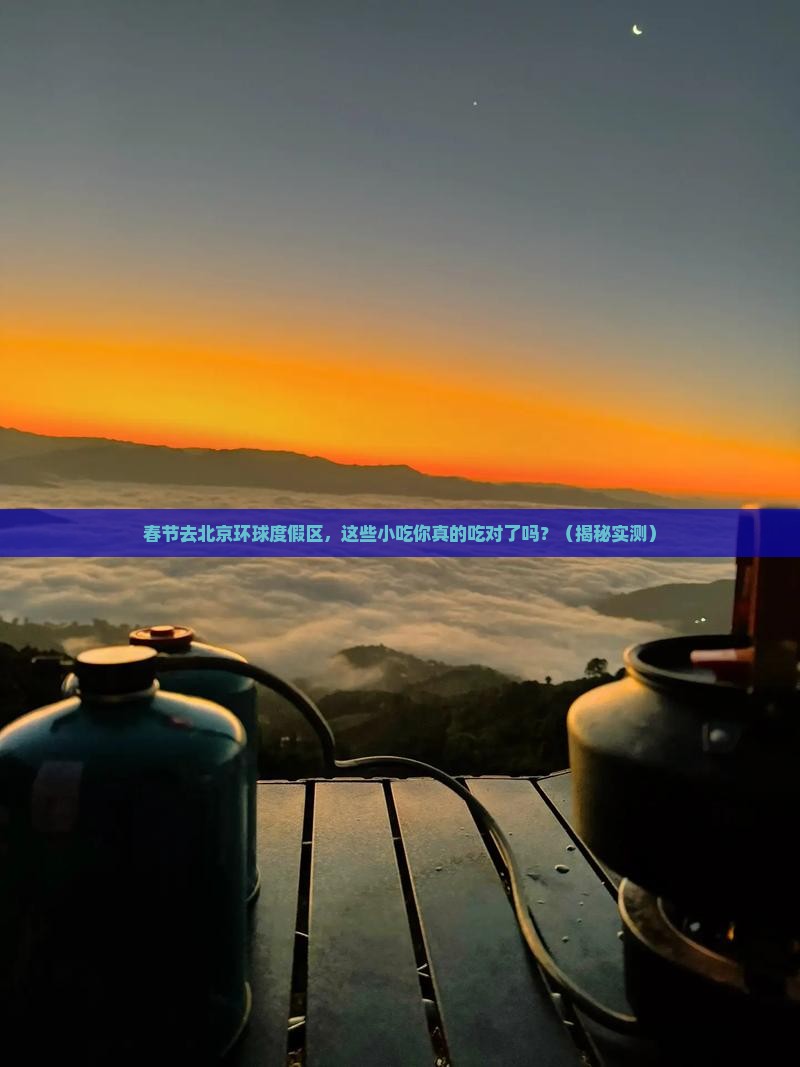 春节到北京环球度假区旅游小吃