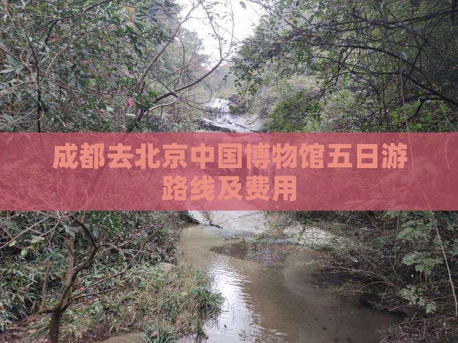 成都去北京中国国家博物馆五日游