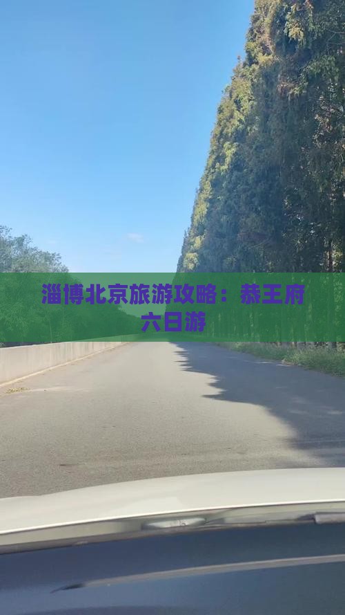 淄博去北京恭王府六日游
