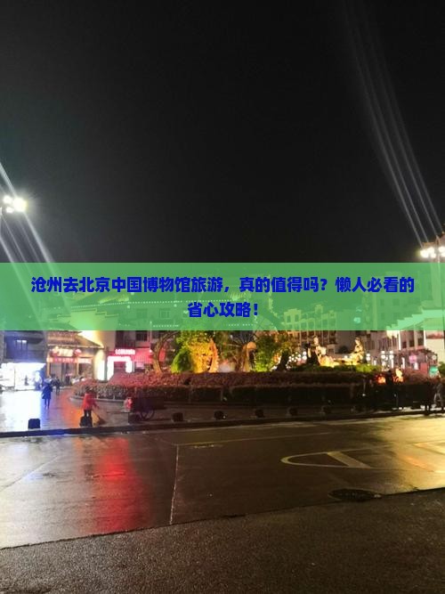 沧州去北京中国国家博物馆旅游