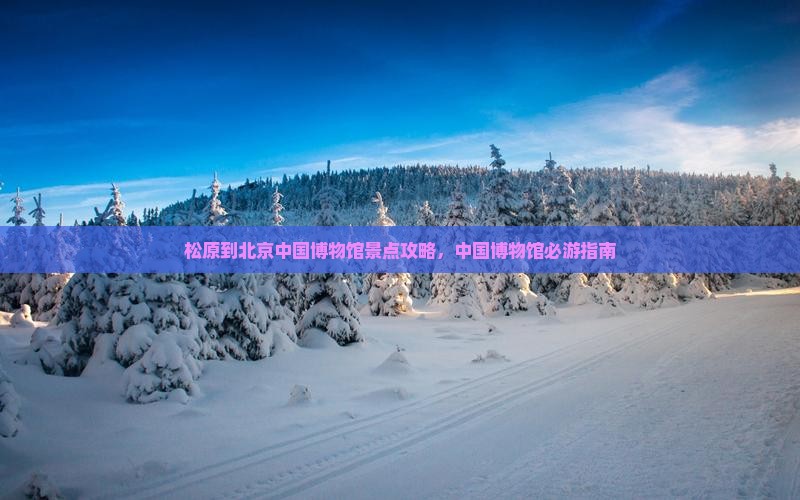 松原到北京中国国家博物馆景点
