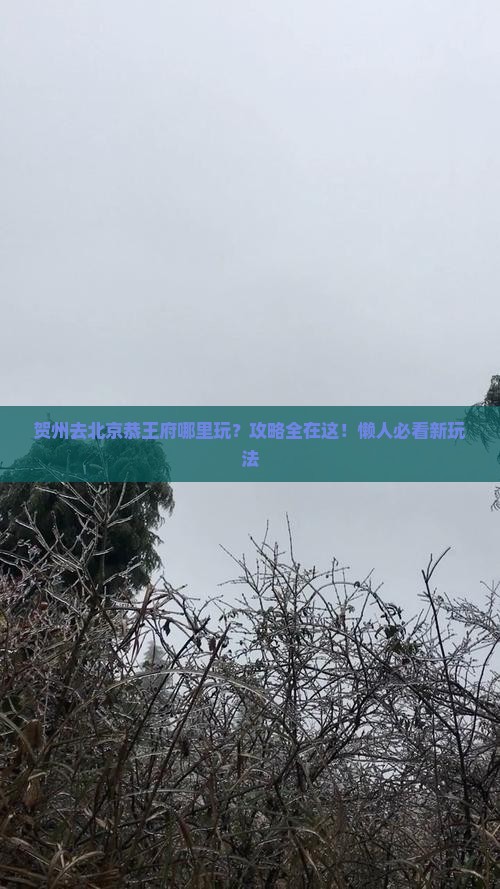 贺州去北京恭王府哪里玩