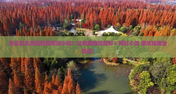 枣庄到北京颐和园旅游小吃