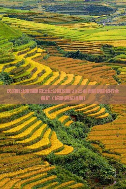 庆阳到北京圆明园遗址公园攻略