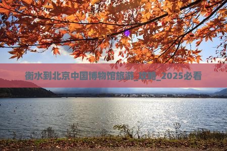 衡水到北京中国国家博物馆旅游