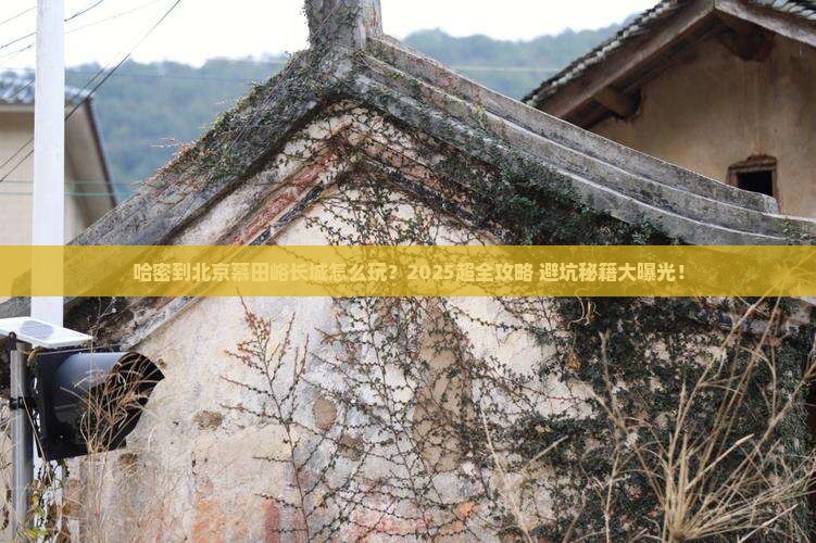 哈密到北京慕田峪长城团体旅游