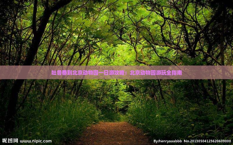 吐鲁番到北京动物园一日游